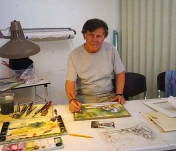 Watercolor Workshops by Augusto Argandona in Venice Florida