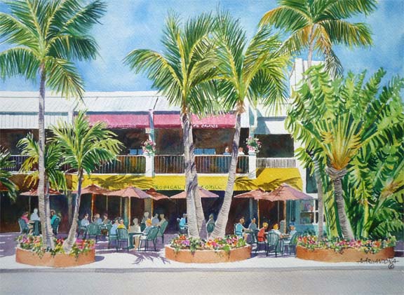 Giclee Prints of St Armands Florida by Augusto Argandona