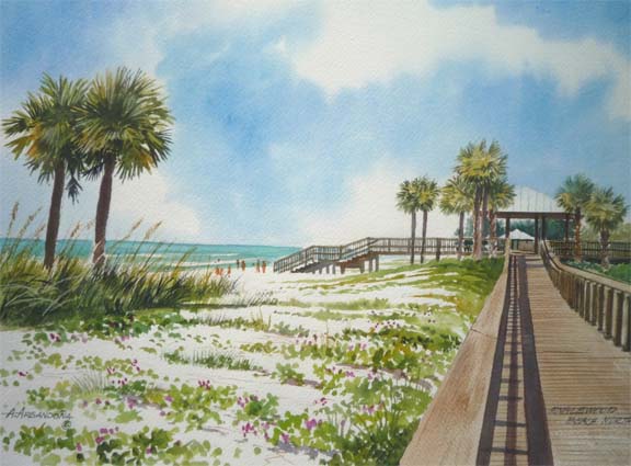 Florida Watercolors by Augusto Agrandona